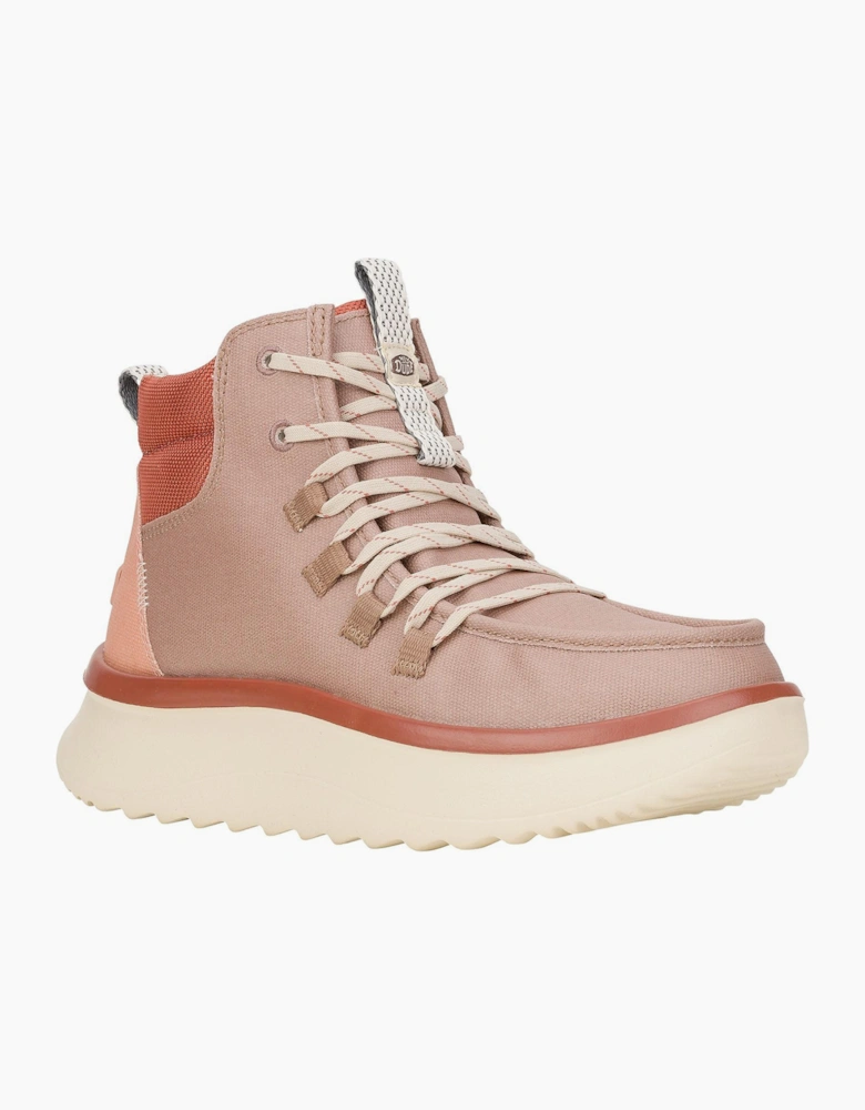 Hey Dude Wendy Peak Apres Womens Ankle Boots Desert Brown
