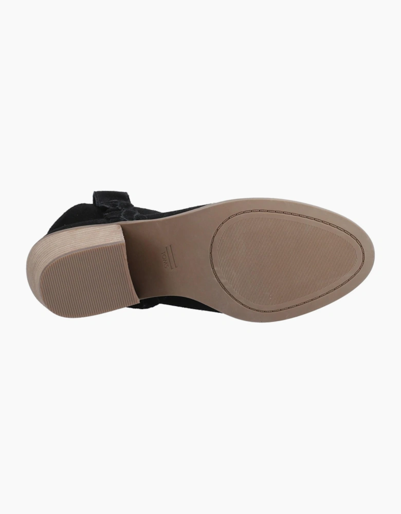 Toms Constance Womens Boots Black