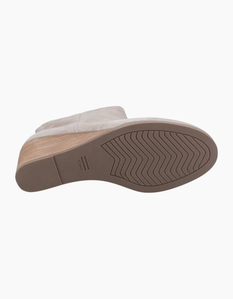 Toms Casey Womens Ankle Boots Natural