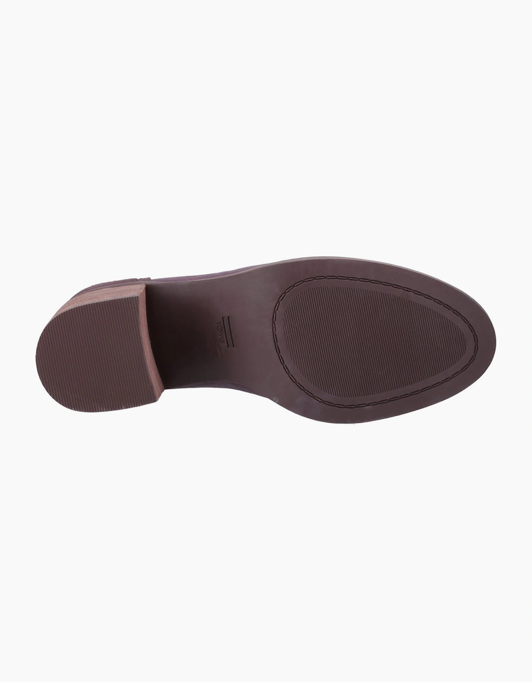 Toms Evelyn Womens Boots Plum