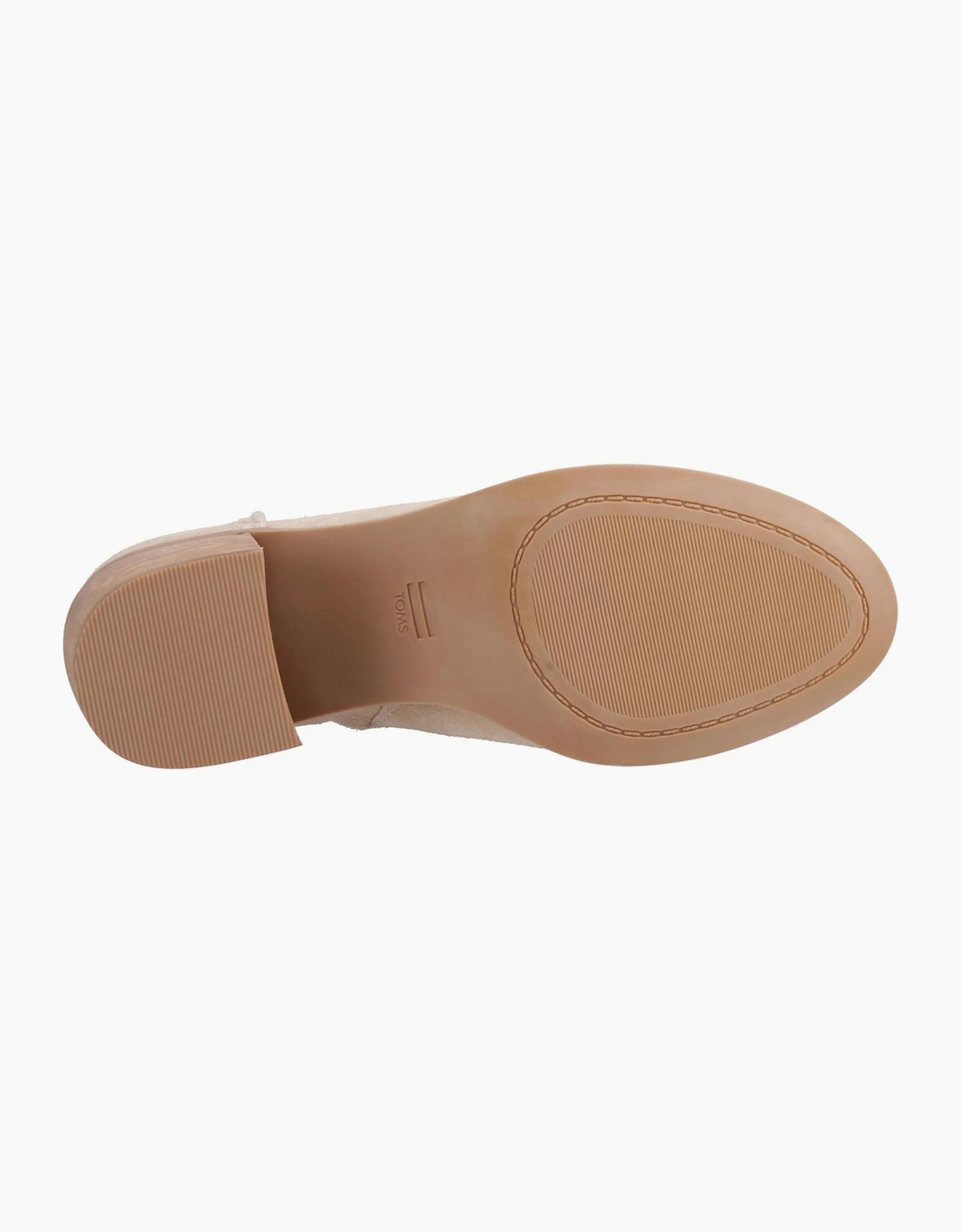 Toms Evelyn Womens Zip Boots Natural