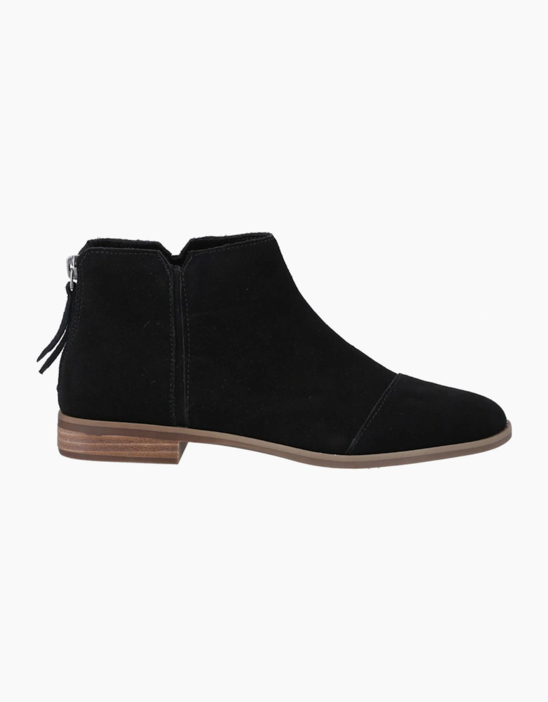 Toms Rylie Womens Ankle Boots Black