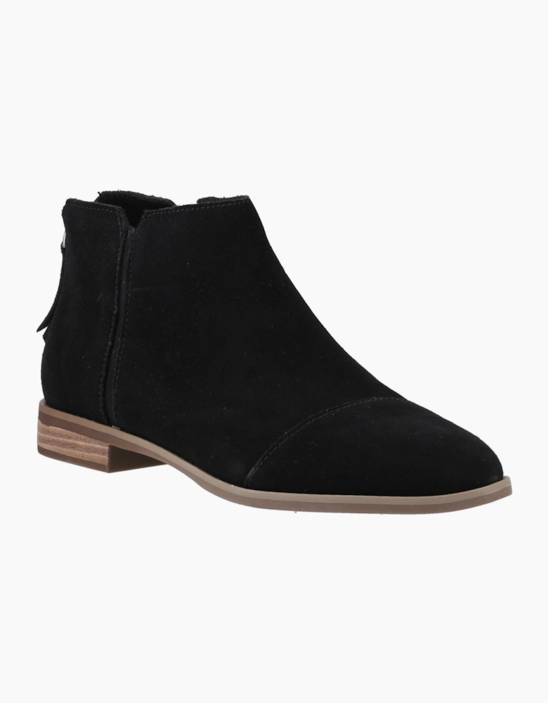 Toms Rylie Womens Ankle Boots Black
