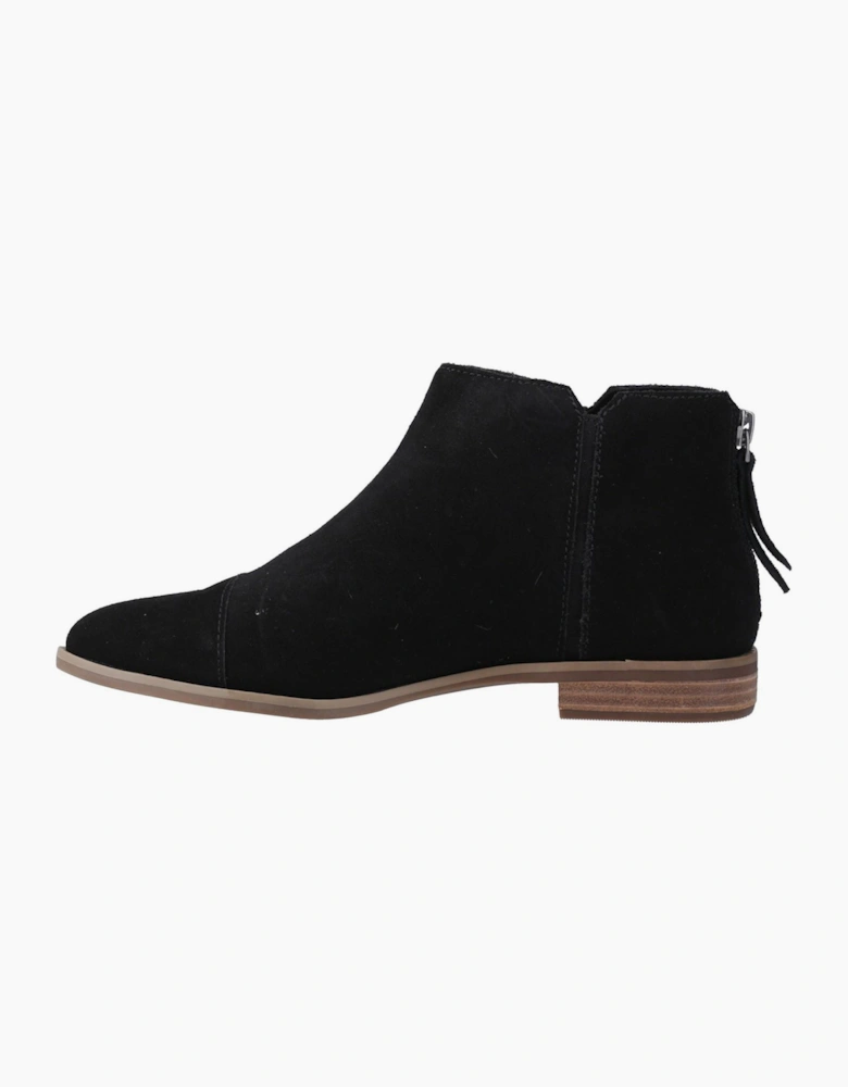 Toms Rylie Womens Ankle Boots Black