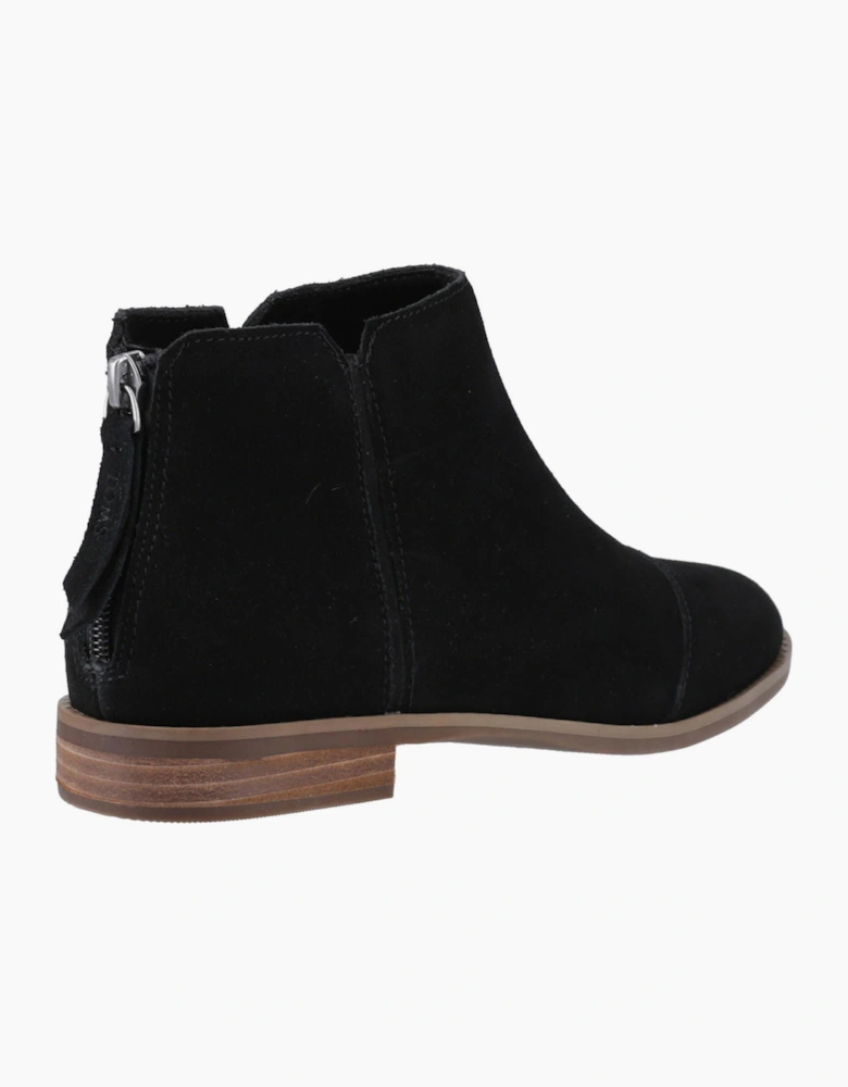 Toms Rylie Womens Ankle Boots Black