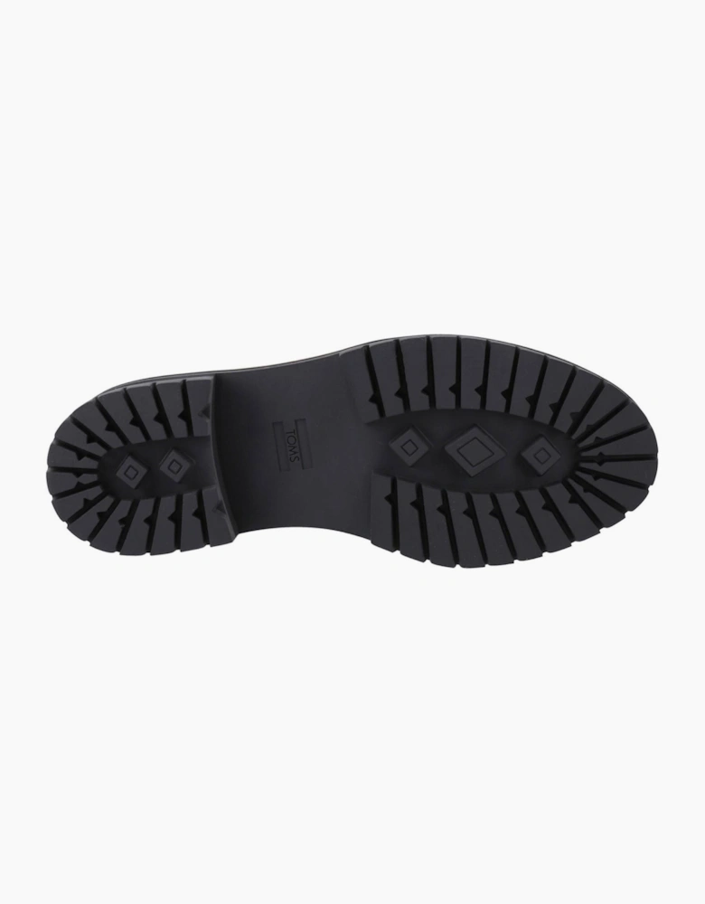 Toms Wylder Womens Ankle Boots Black