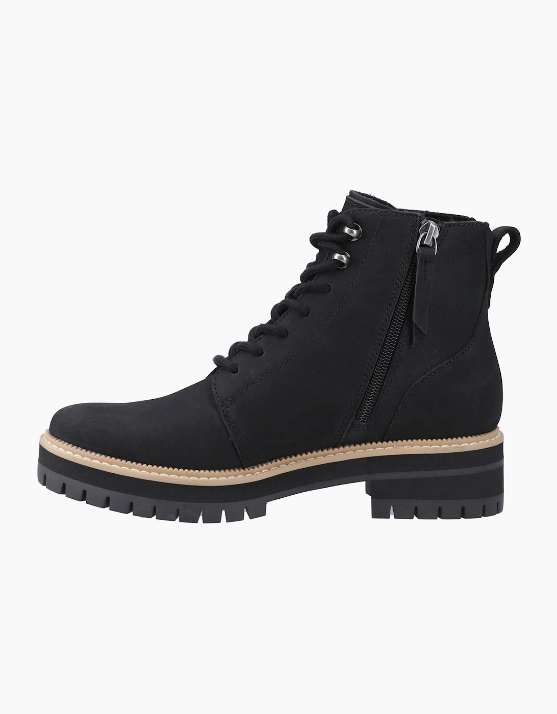 Toms Wylder Womens Ankle Boots Black
