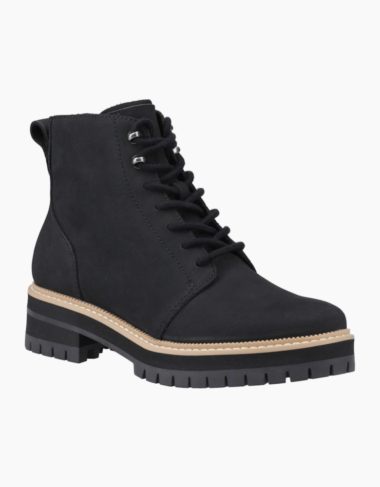Toms Wylder Womens Ankle Boots Black