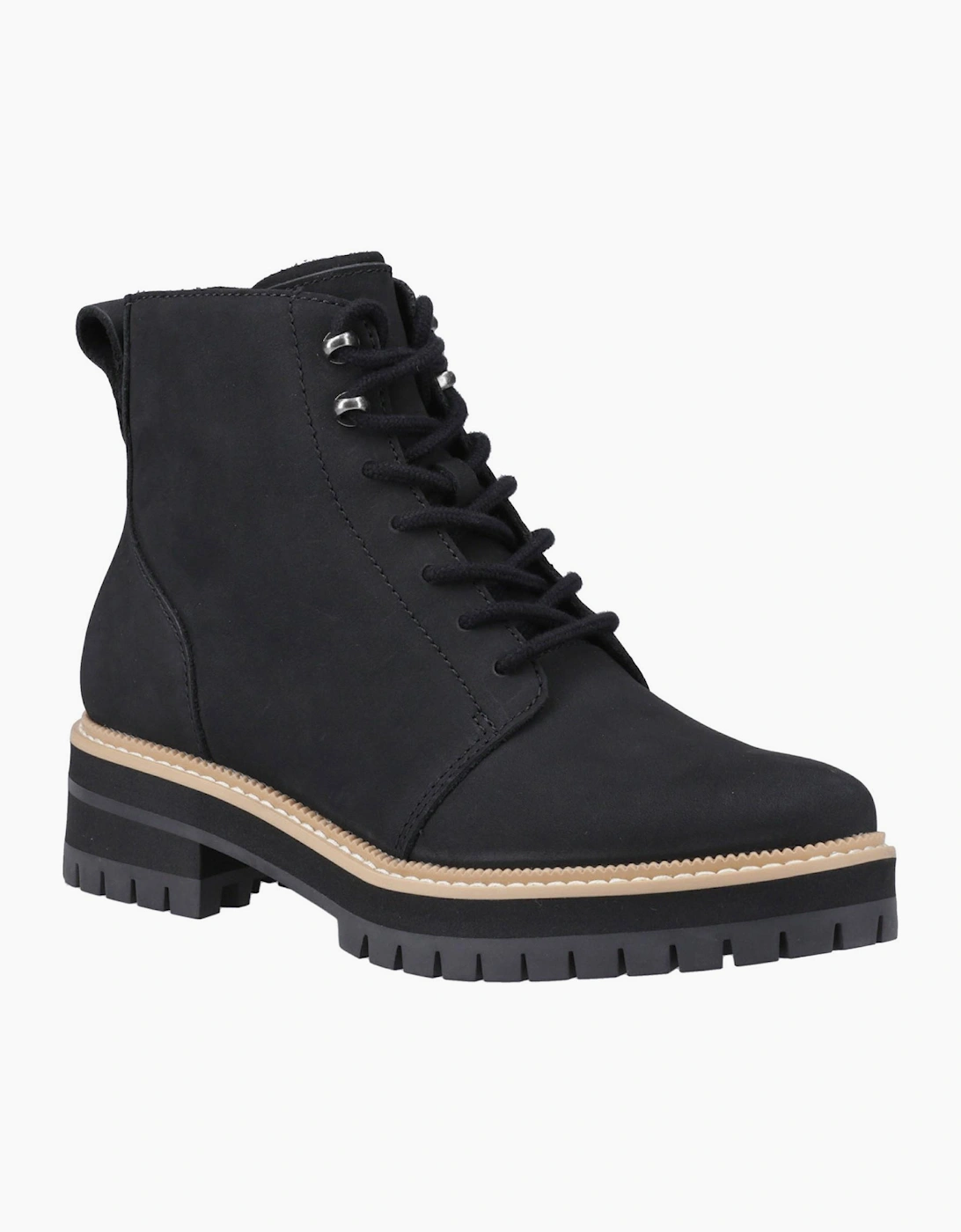 Toms Wylder Womens Ankle Boots Black