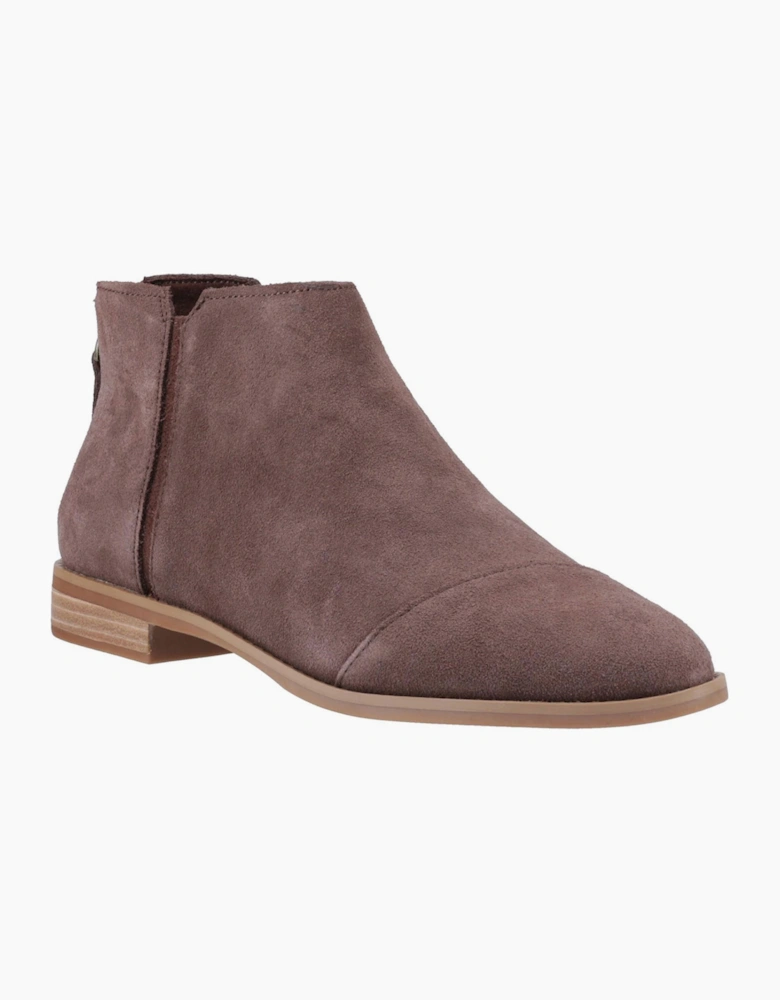 Toms Rylie Womens Ankle Boots Dark Brown