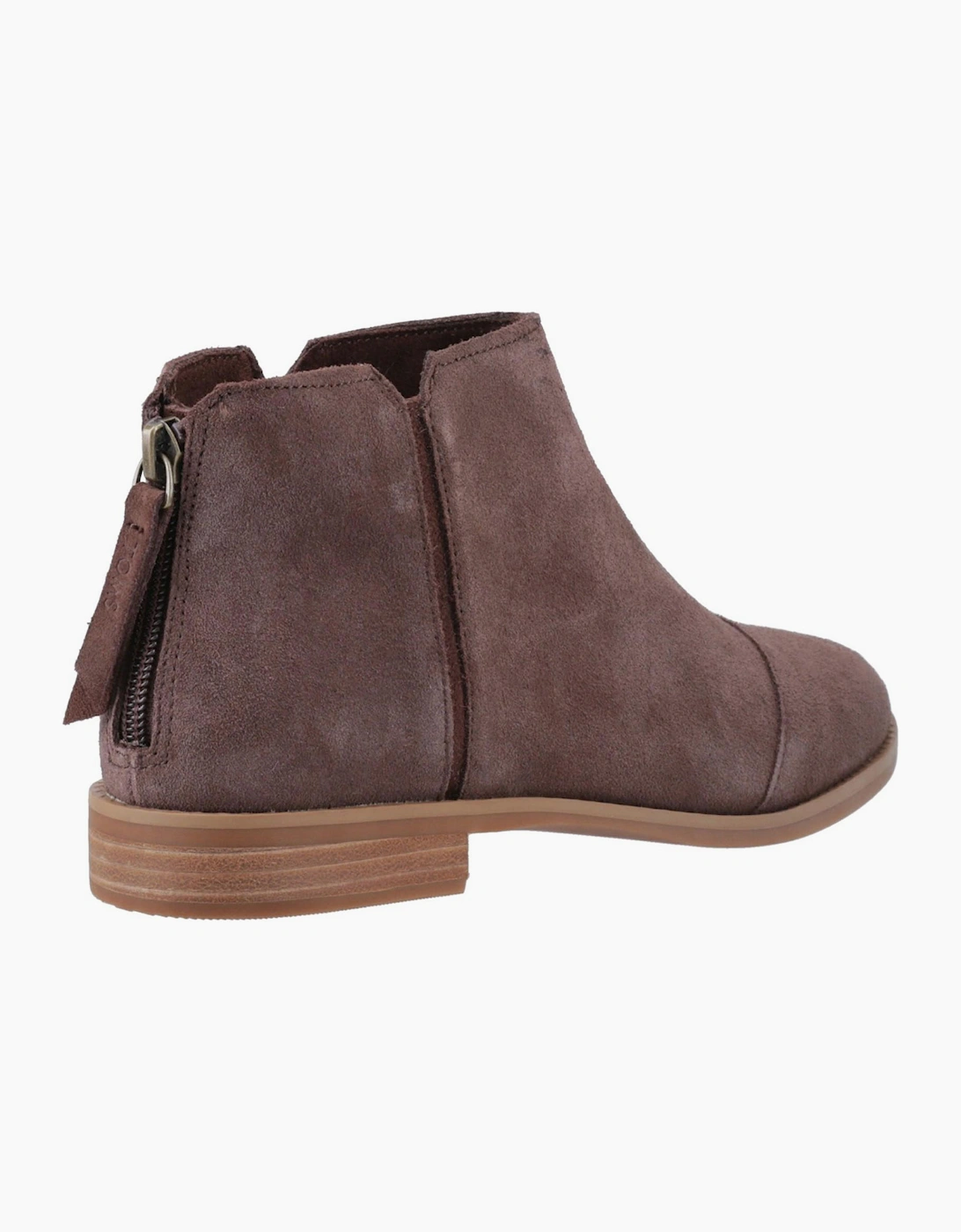 Toms Rylie Womens Ankle Boots Dark Brown