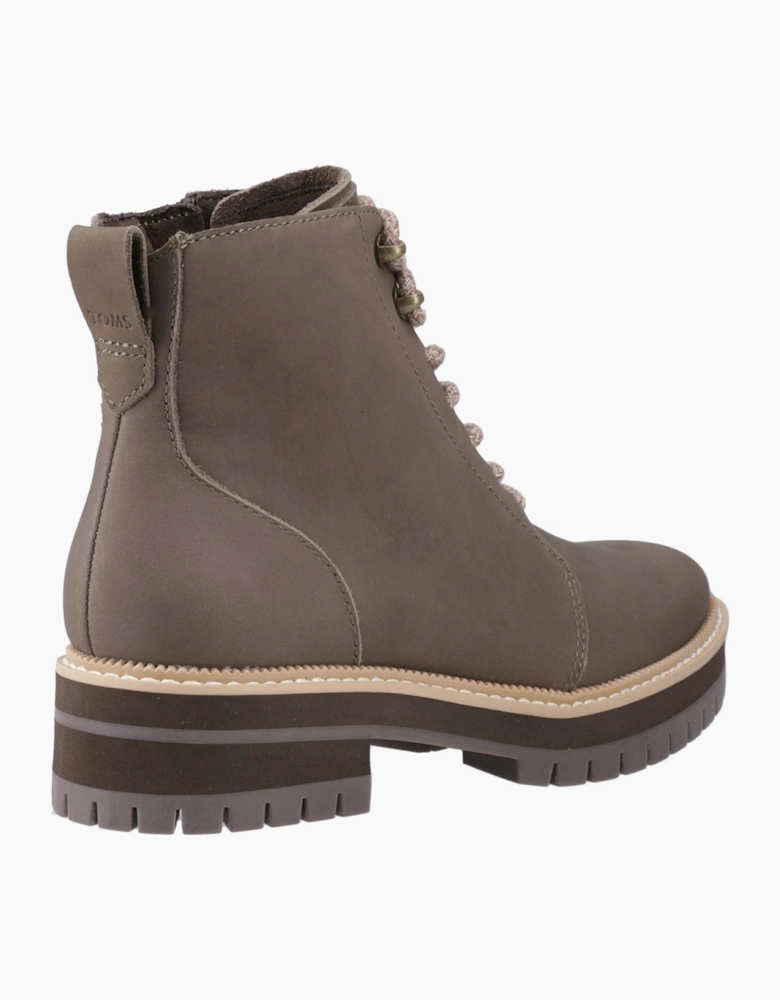 Toms Wylder Womens Boots Green