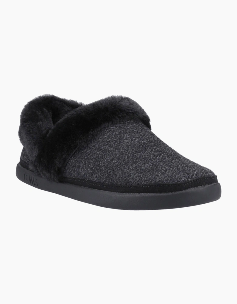 Toms Oslo Womens Memory Foam Slippers Black