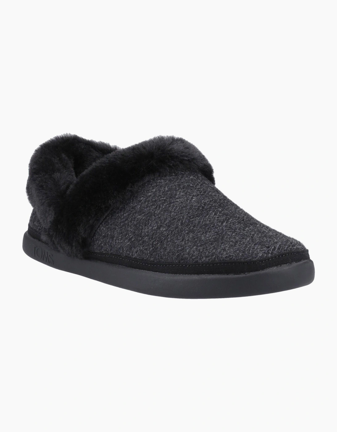 Toms Oslo Womens Memory Foam Slippers Black