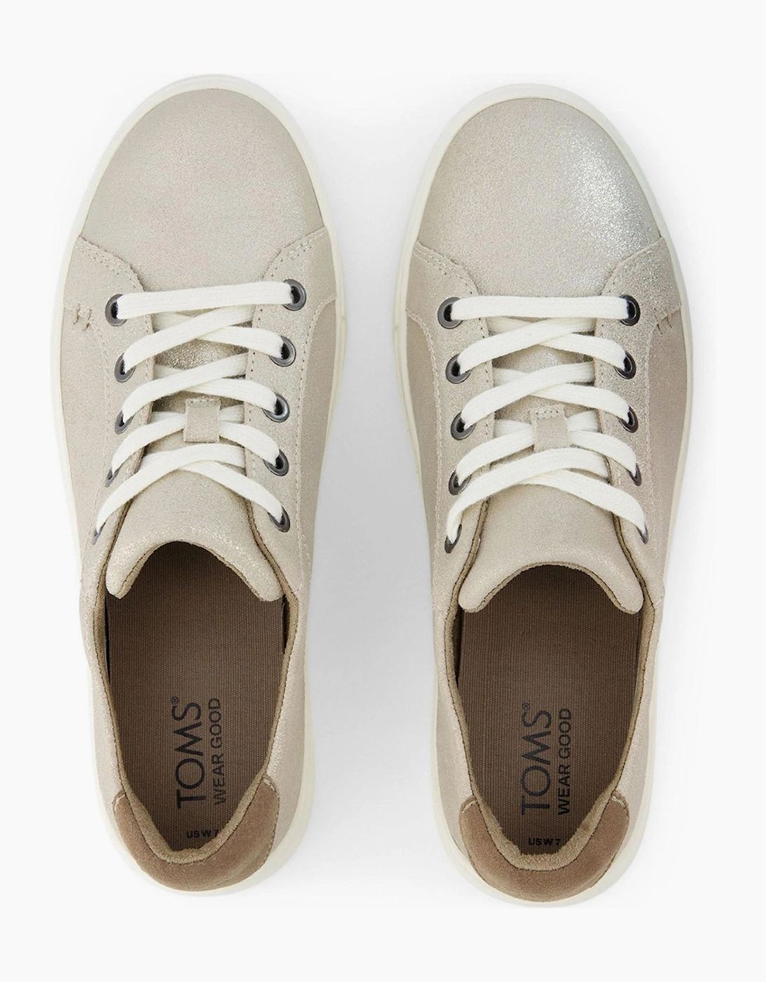 Toms Kameron Womens Trainers Champagne