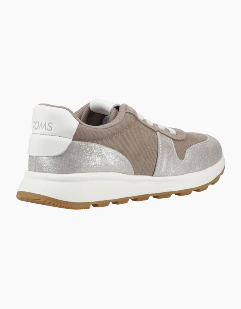 Toms TRVL LITE Womens Trainers Silver