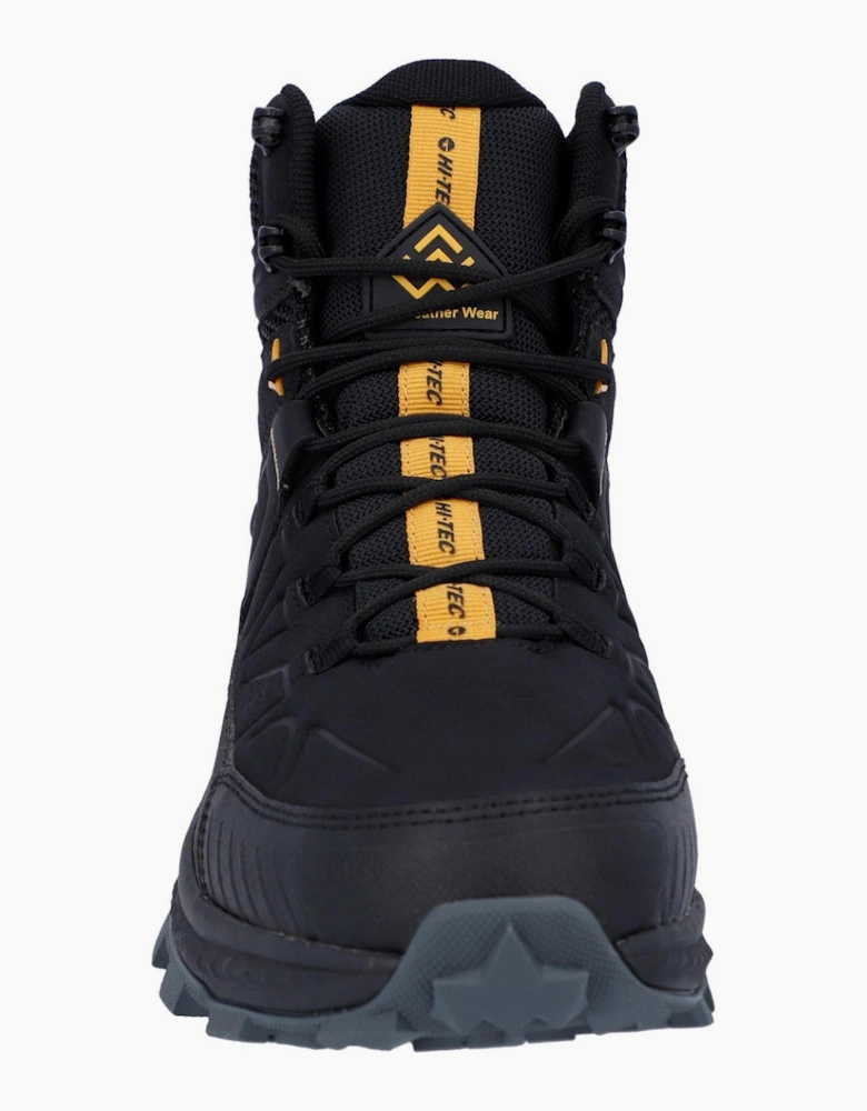 Hi-Tec Rainier Mens Hiking Boots Black