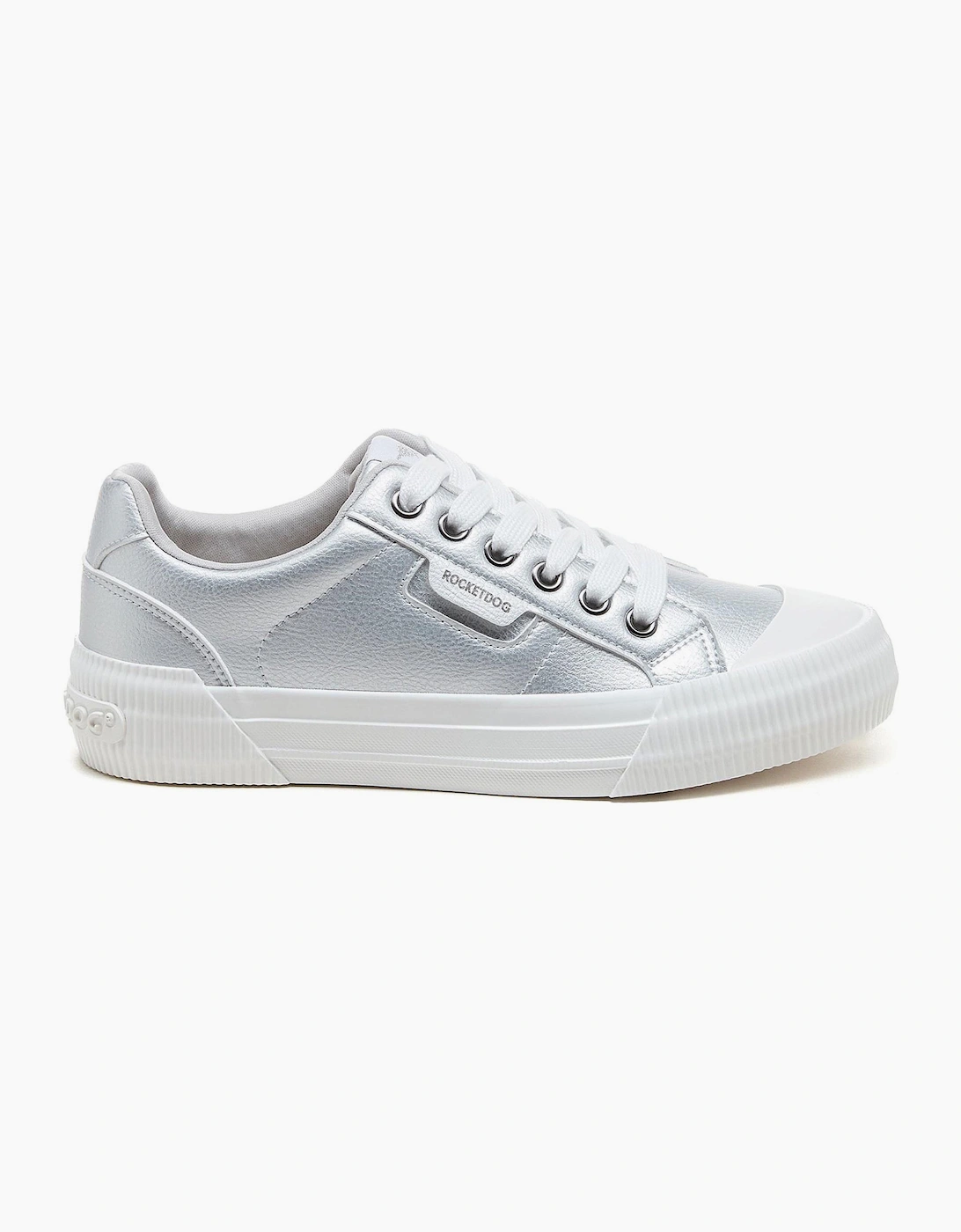 Rocket Dog Cheery Womens Trainers Silver