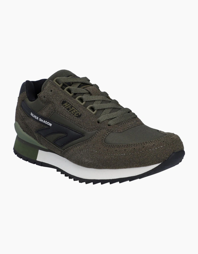 Hi-Tec Silver Shadow OG Mens Trainers Dark Olive