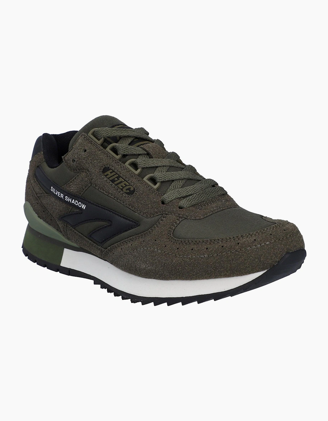 Hi-Tec Silver Shadow OG Mens Trainers Dark Olive
