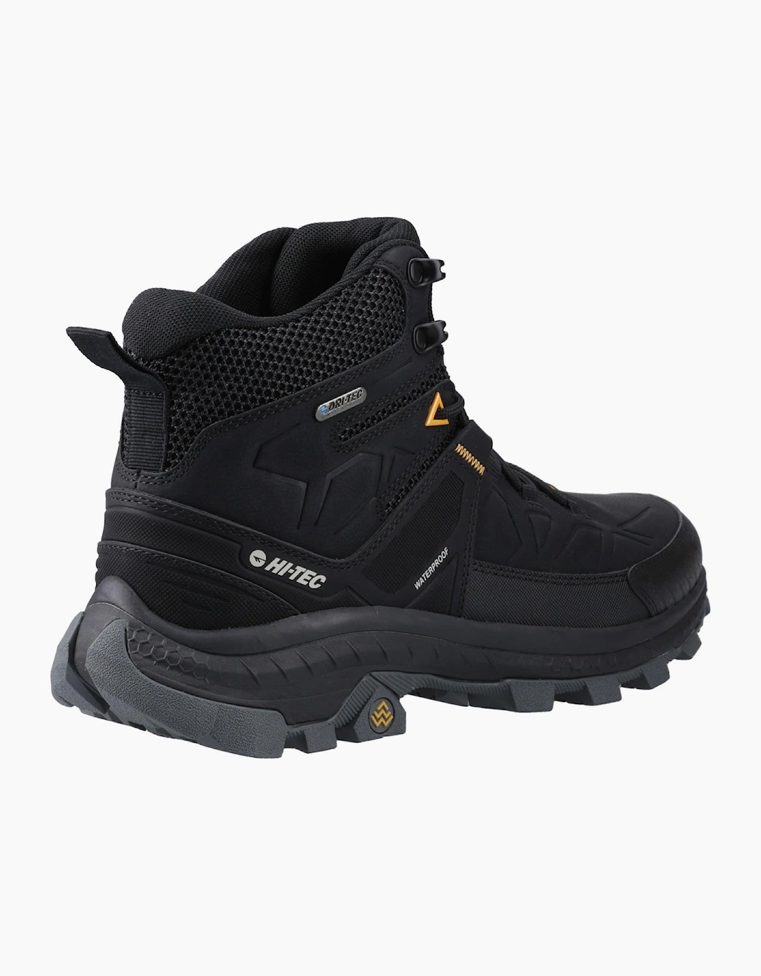 Hi-Tec Rainier Mens Hiking Boots Black