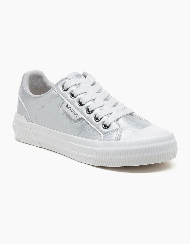 Rocket Dog Cheery Womens Trainers Silver