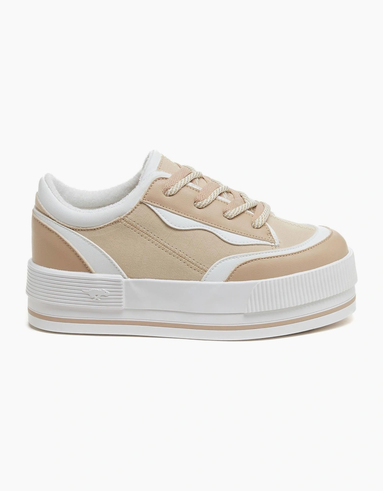 Rocket Dog Wink Womens Trainers Camel