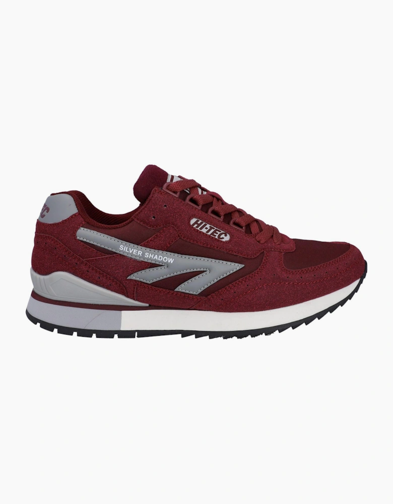 Hi-Tec Silver Shadow OG Mens Trainers Cherry