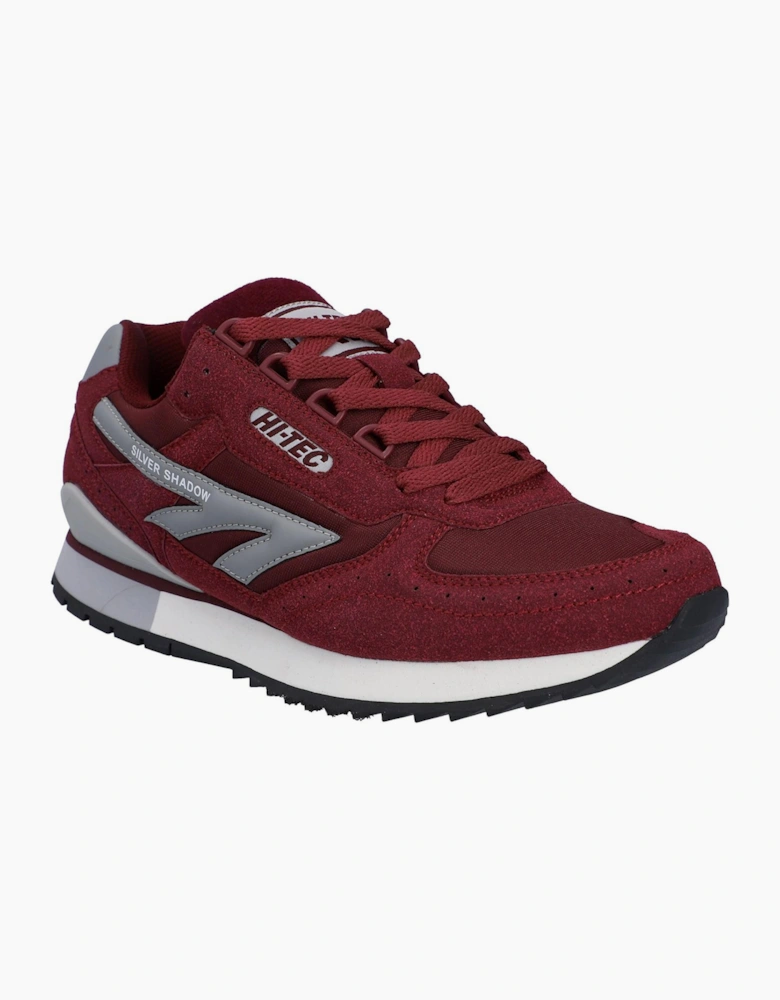Hi-Tec Silver Shadow OG Mens Trainers Cherry