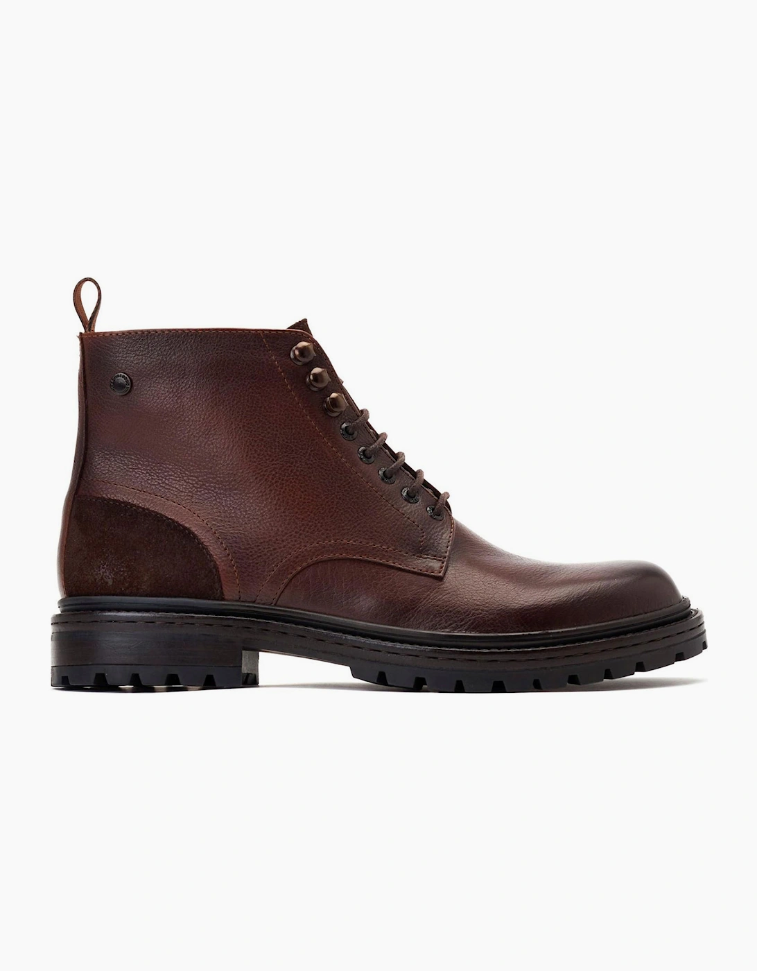 Base London Dettori Mens Work Boots Brown
