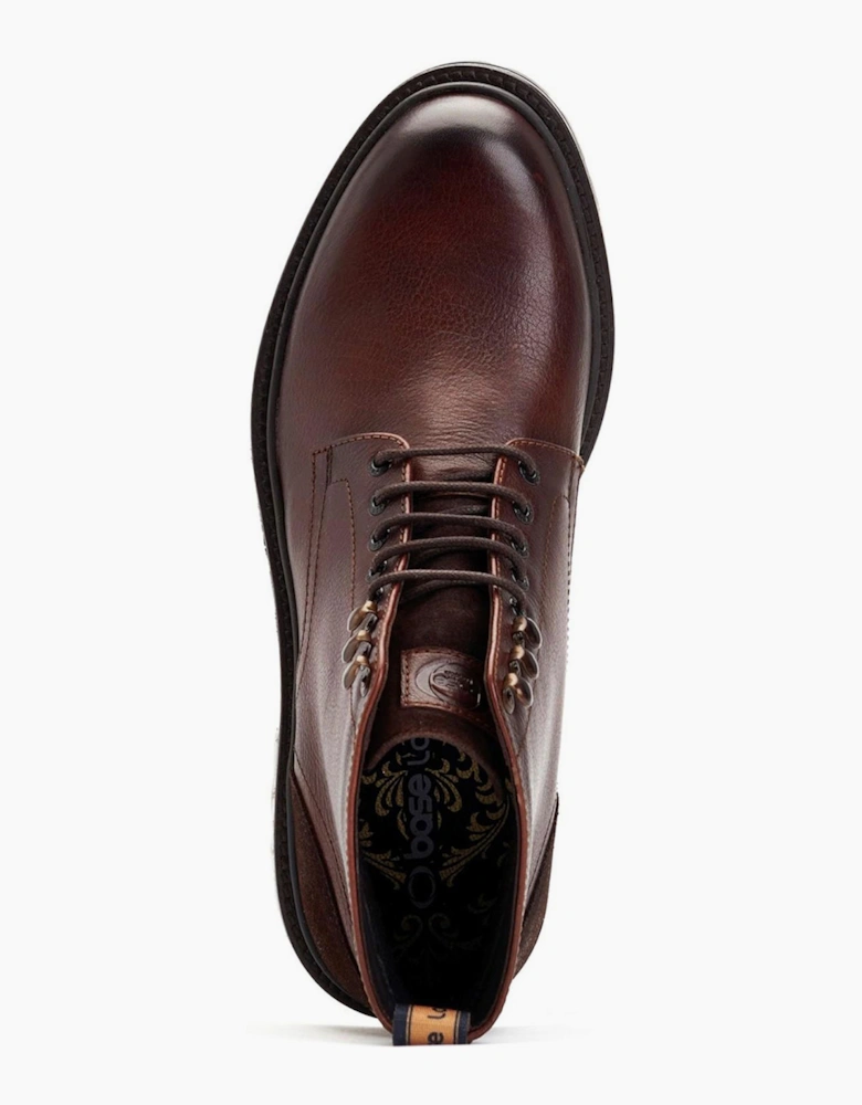Base London Dettori Mens Work Boots Brown