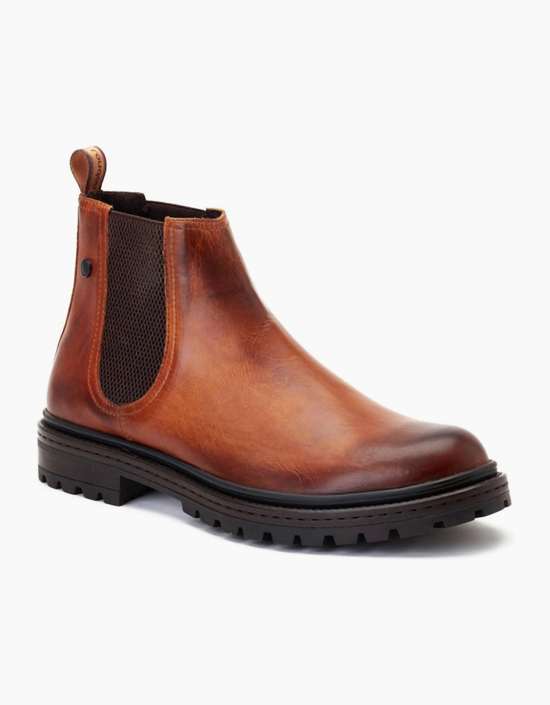 Base London Walsh Mens Chelsea Boots Tan