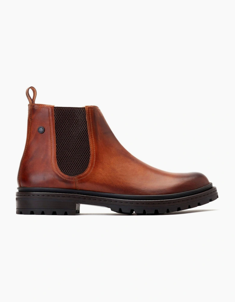 Base London Walsh Mens Chelsea Boots Tan