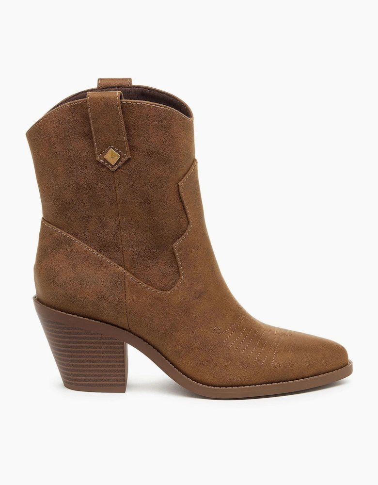 Rocket Dog Feather Womens Boots Walnut