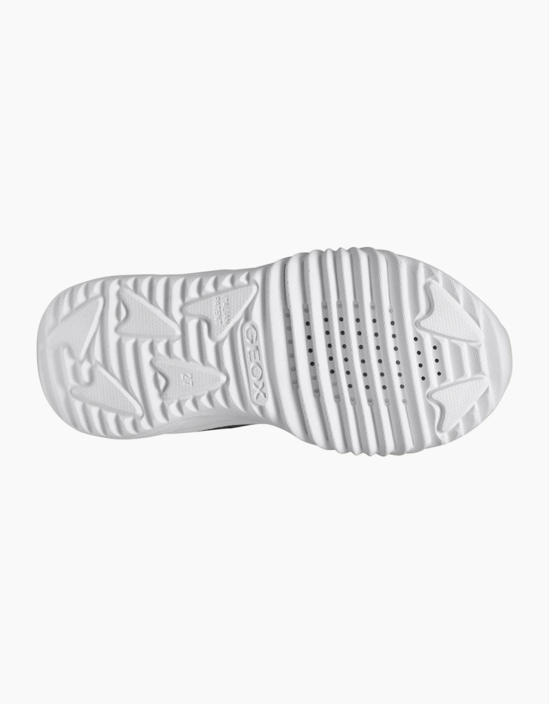Geox Assister Junior Light Up Trainers Navy / Red