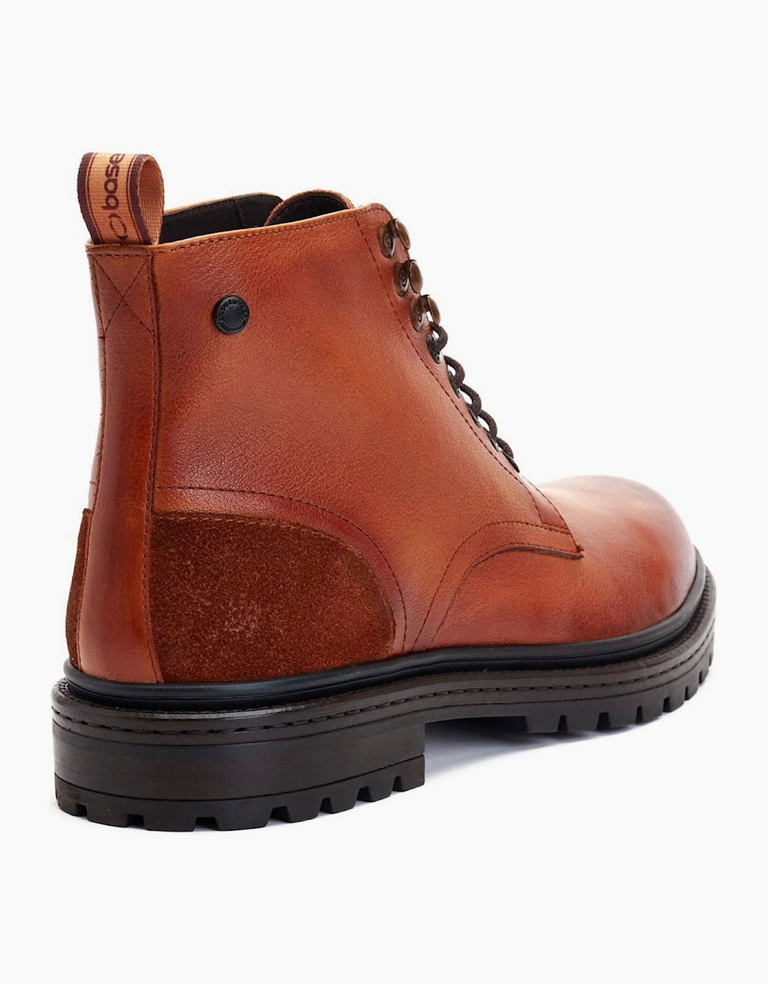 Base London Dettori Mens Work Boots Tan