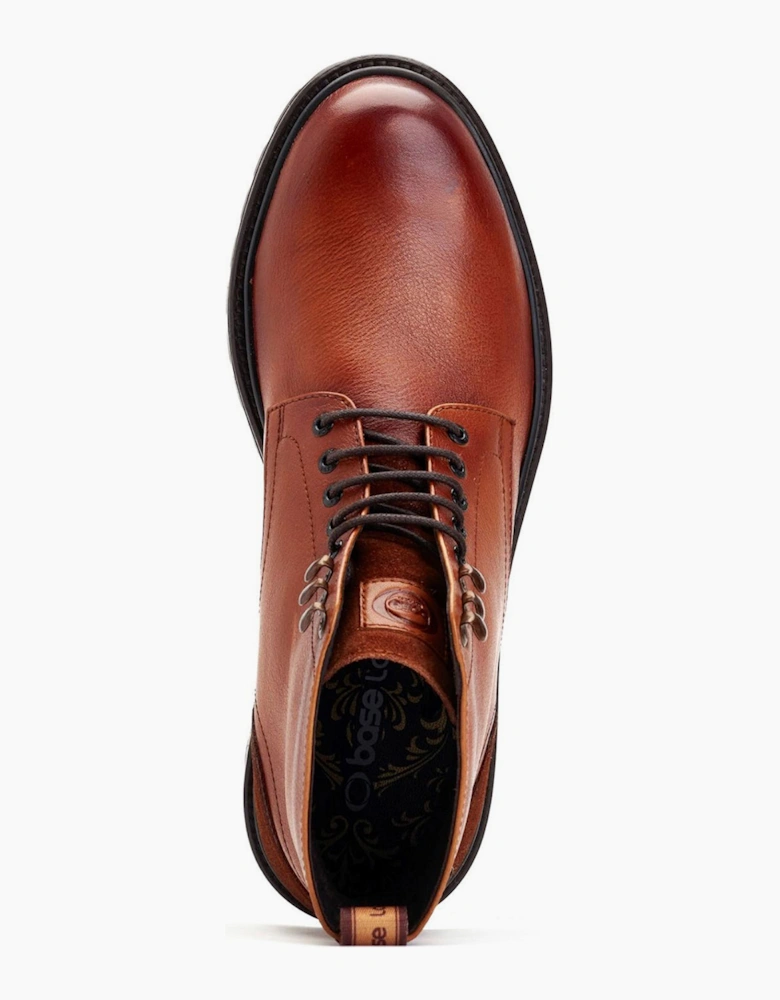 Base London Dettori Mens Work Boots Tan