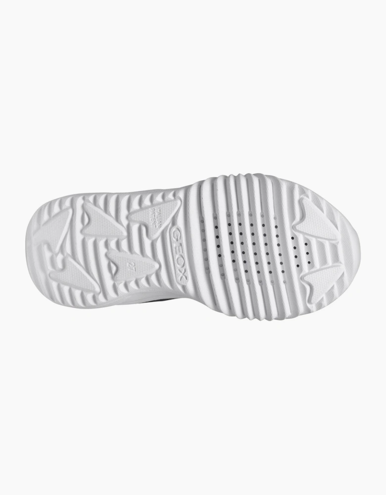 Geox Assister Boys Light Up Trainers Navy / Red