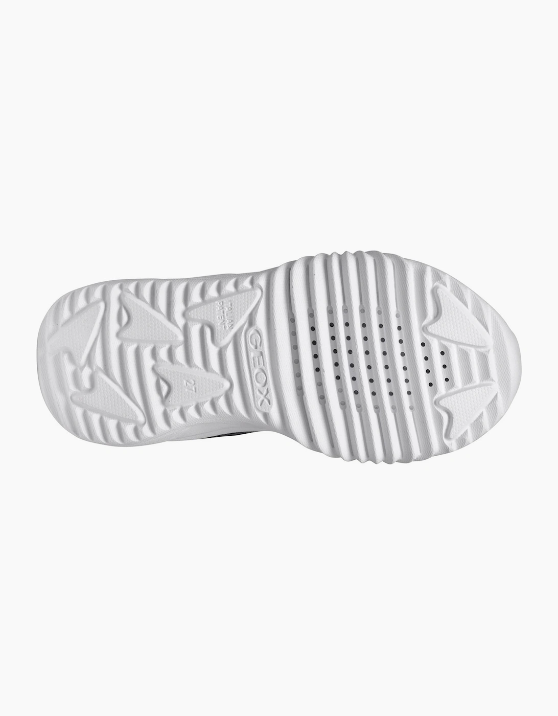 Geox Assister Boys Light Up Trainers Navy / Red