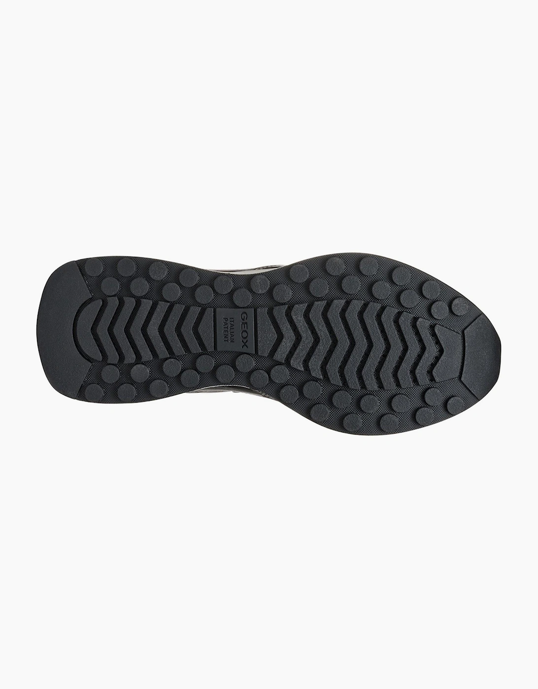 Geox Amabel Metallic Womens Trainers Gun