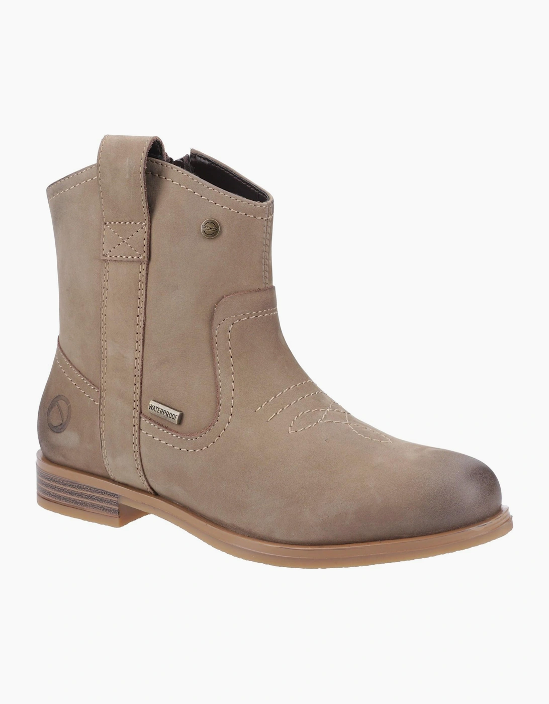 Cotswold Signet Womens Ankle Boots Taupe