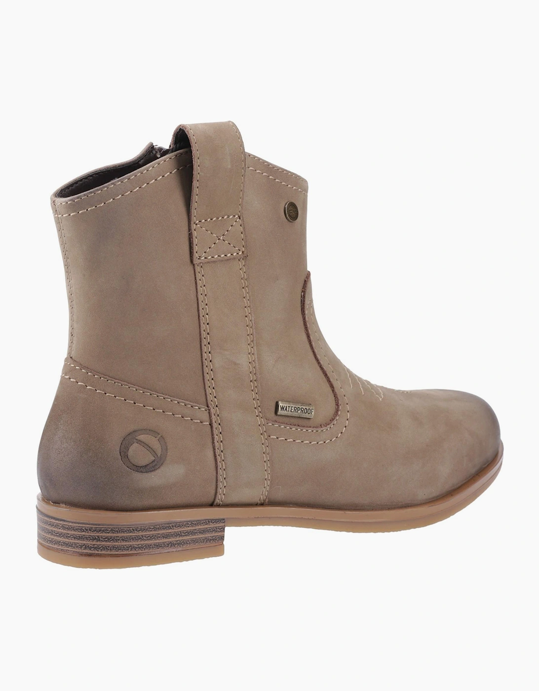 Cotswold Signet Womens Ankle Boots Taupe
