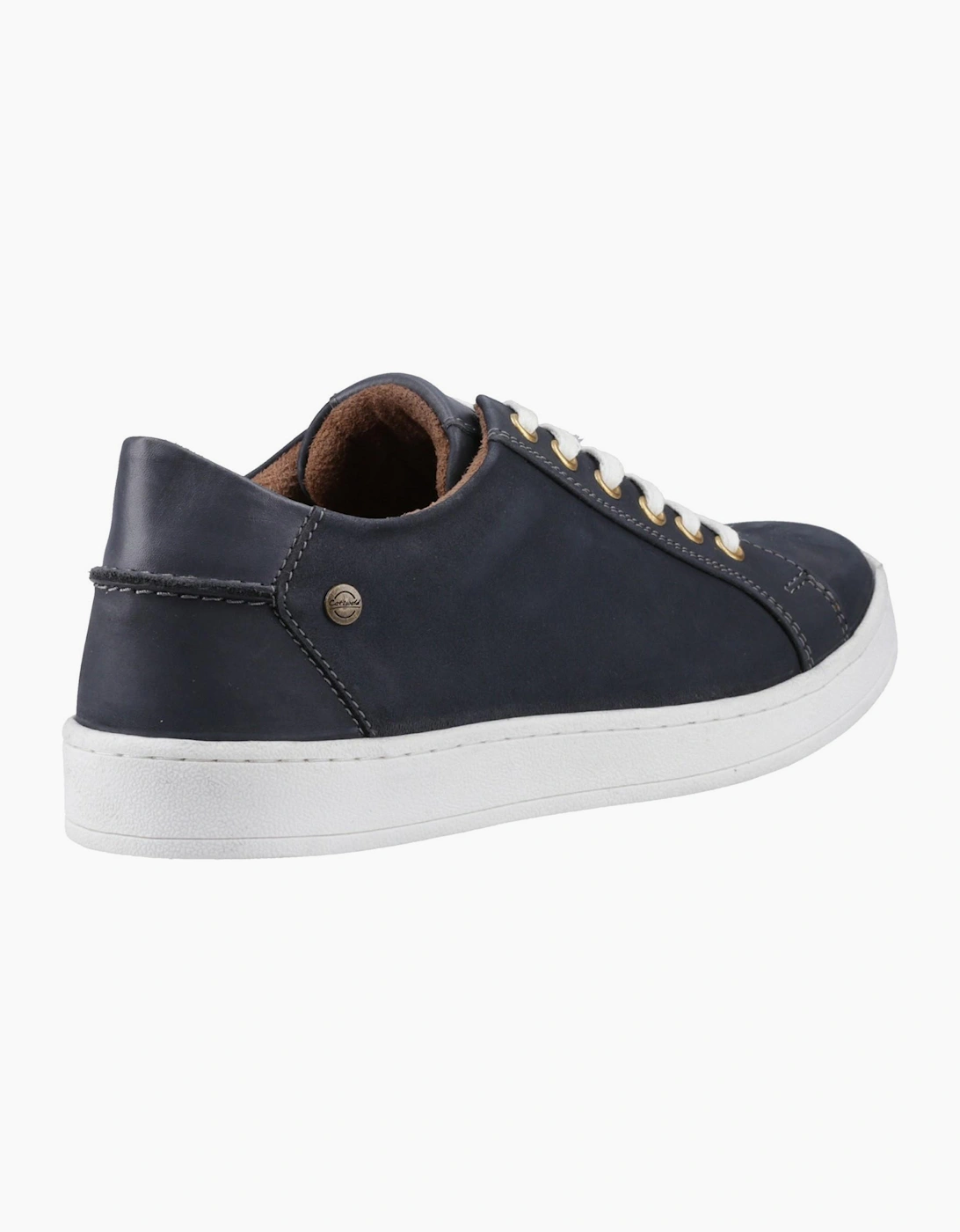 Cotswold Radcot Womens Leather Trainers Navy