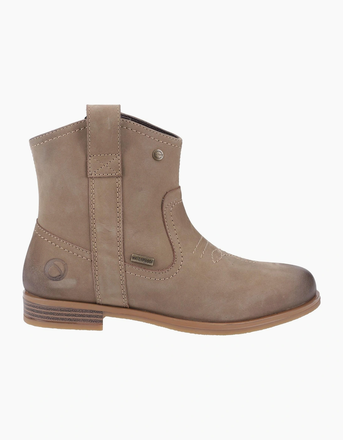 Cotswold Signet Womens Ankle Boots Taupe