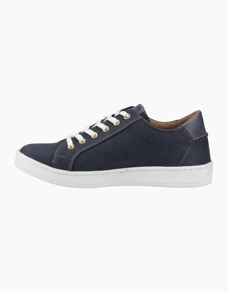 Cotswold Radcot Womens Leather Trainers Navy