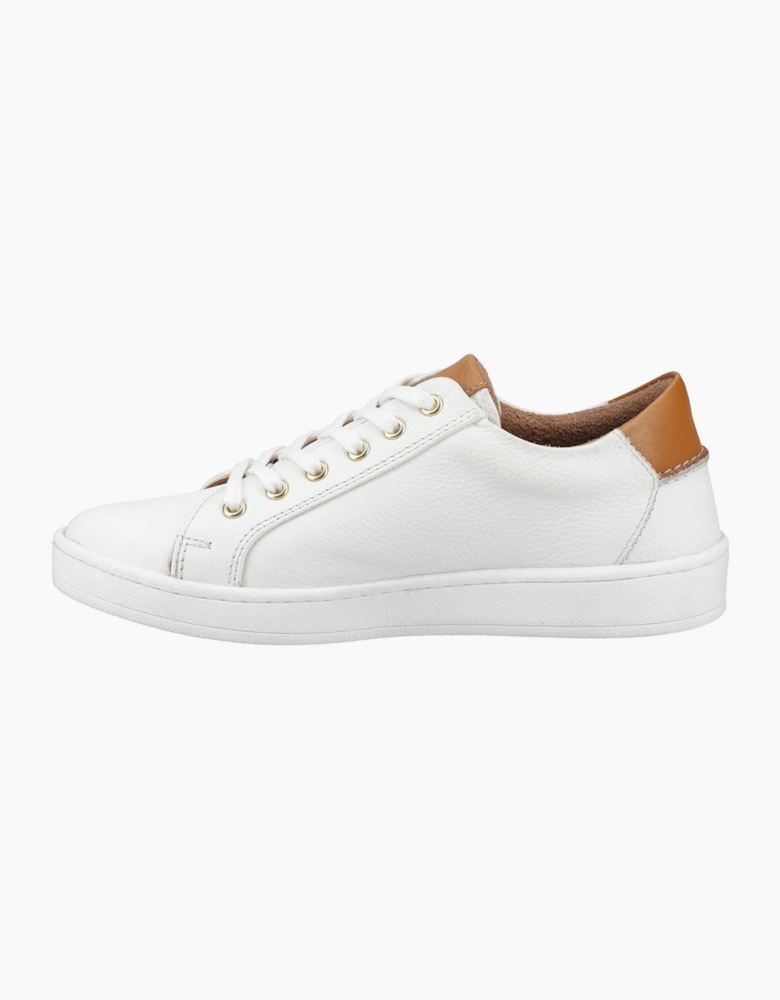 Cotswold Radcot Womens Leather Trainers White