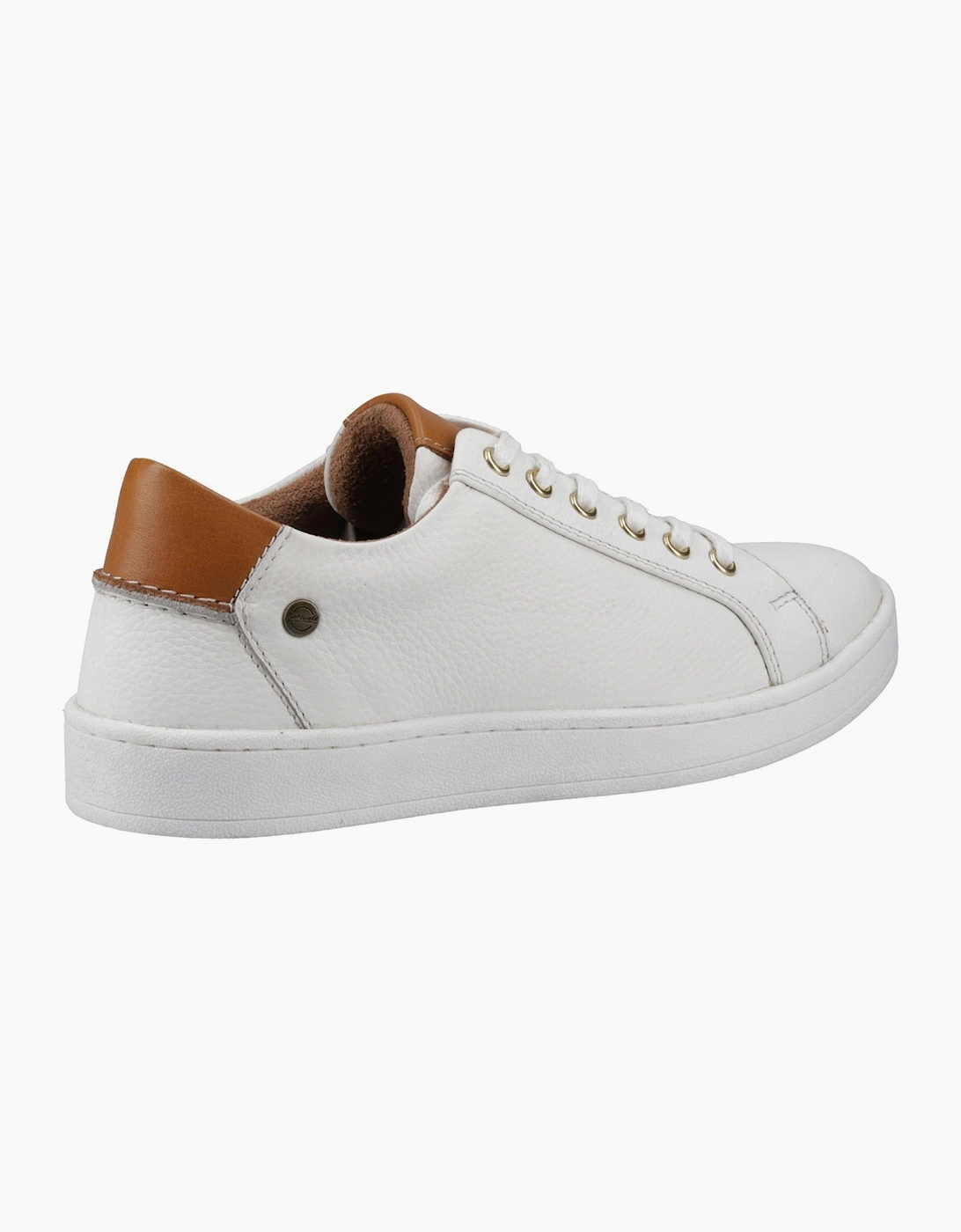 Cotswold Radcot Womens Leather Trainers White