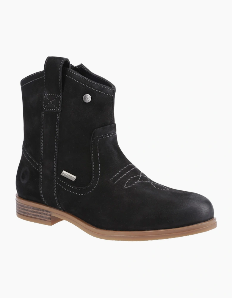 Cotswold Signet Womens Ankle Boots Black