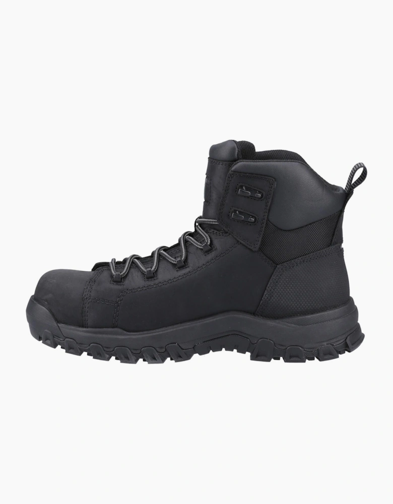 Caterpillar Safety Caterpillar Threshold Rebound Waterproof Safety Boots Mens Black
