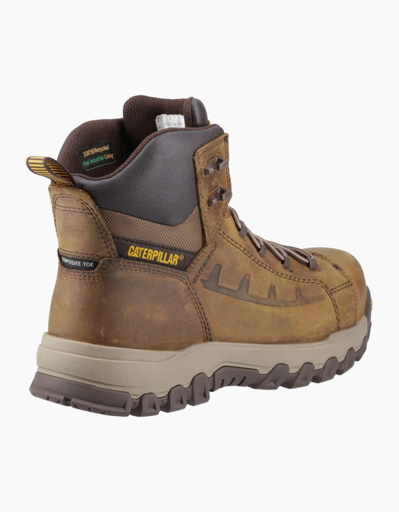 Caterpillar Safety Caterpillar Threshold Rebound Waterproof Safety Boots Mens Pyramid